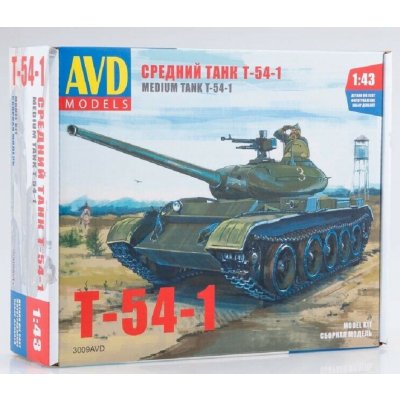 AVD Models Tank T54 1 Model kit 3009 1:43 – Zbozi.Blesk.cz