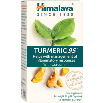 Himalaya Herbals Organic Tumeric 95 BIO 60 kapslí – Hledejceny.cz