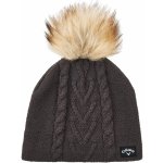Callaway Pom Pom beanie dámská zimní čepice šedá – Hledejceny.cz