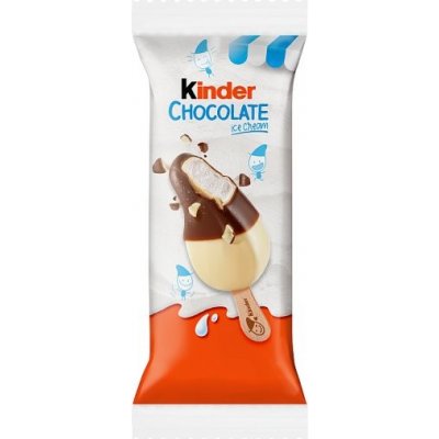 Kinder Chocolate Mražený krém mléčný s mléčnou polevou a jemnou mléčnou čokoládou 55 ml – Zboží Dáma