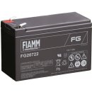 Fiamm olověná baterie FG20722 12V / 7,2Ah Faston 6,3