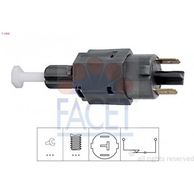 Spínač brzdového světla FACET 7.1098