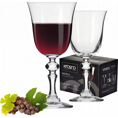 Krosno sada sklenic na červené víno Krista 6 x 220 ml
