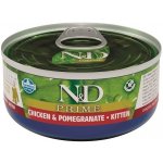 N&D CAT PRIME Kitten Chicken & Pomegranate 70 g – Zbozi.Blesk.cz