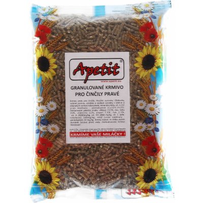 Apetit Činčila granule 800 g – Zbozi.Blesk.cz