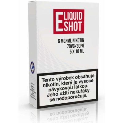 EXPRAN GmbH Booster Báze Shot Dripper PG30/VG70 6mg 5x10ml