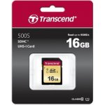 Transcend SDHC 16 GB UHS-I U1 SDC500S – Hledejceny.cz