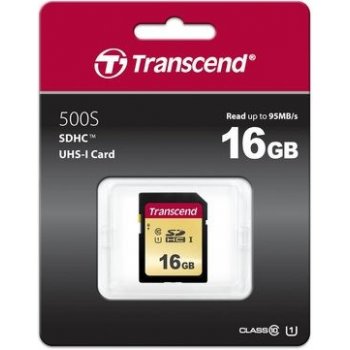 Transcend SDHC 16 GB UHS-I U1 SDC500S