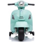 Mamido elektrický skútr Vespa 300 Mini tyrkysová – Zboží Dáma