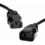 PremiumCord Prodlužovací kabel - síť 230V, IEC 320 C13 - C14, 1 m, kps1 – Zboží Živě