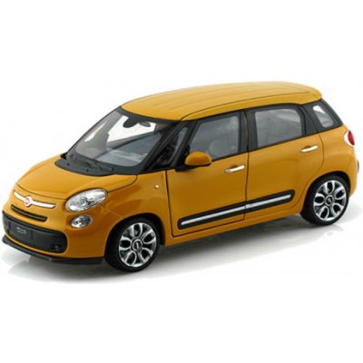 Welly Fiat 500L 2013 Žlutý 1:24