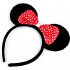 Karnevalový kostým Prima-obchod čelenka Minnie Mouse 1 červená malé puntíky