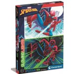 CLEMENTONI Svítící Marvel: Spiderman 104 dílků – Zboží Mobilmania