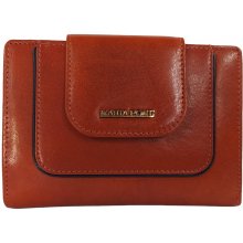 Marta Ponti dámská kožená peněženka oranžová B120702
