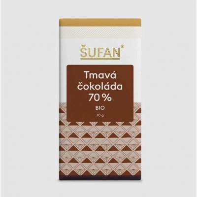 Šufan hořká 70% 70 g – Hledejceny.cz