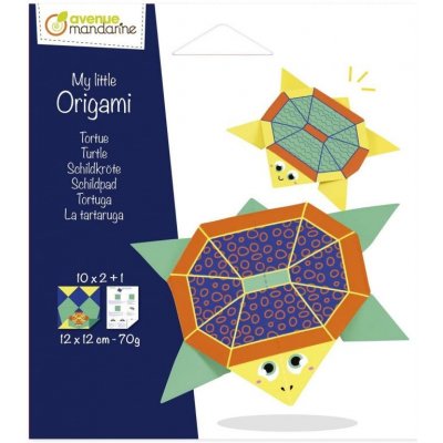 Avenue Mandarine Papíry na origami želva 12 x 12 cm 20 ks – Hledejceny.cz
