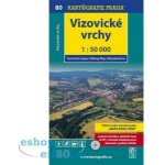 Vizovické vrchy mapa 1:50 000 – Zbozi.Blesk.cz