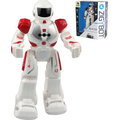 Zigybot VIKTOR IR Interaktivní robot ovládání pohybem ruky na baterie Červený Světlo Zvuk – Zboží Dáma