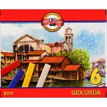 Koh-i-noor GIOCONDA Křídy olejové 8111 6 barev – Zboží Dáma