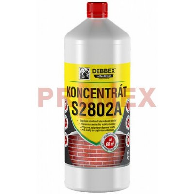 DEBBEX by Den Braven S2802A Koncentrát stavebních směsí Varianta: 1 kg láhev mléčně bílá – Hledejceny.cz