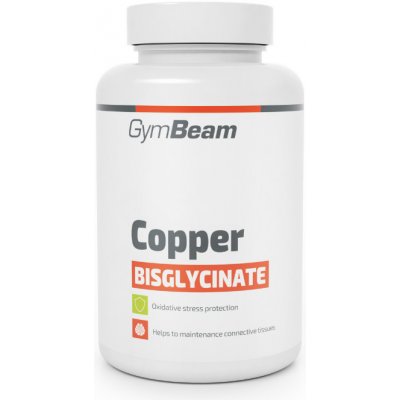 GymBeam Bisglycinát měďnatý 120 kapslí – Hledejceny.cz