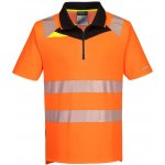 Portwest DX412 polokošile DX4 Hi-Vis S/S oranžová černá L – Zboží Dáma