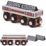 Bigjigs Dlouhý vagónek s uhlím – Zboží Dáma