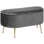 Atmosphera SOLARO 100 x 40 x 53 cm šedá – Zboží Mobilmania