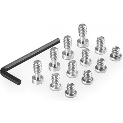 SmallRig sada 1/4" hex šroubů (12 ks) 1713 1713 – Zboží Živě