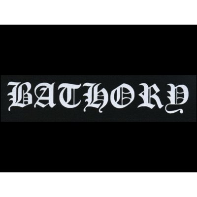 Nášivka BATHORY – Sleviste.cz
