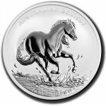 Perth Mint Stříbrná mince Australian Brumby 1 oz – Zboží Dáma