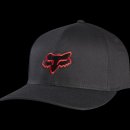 FOX Legacy Flexfit Hat Black/Red