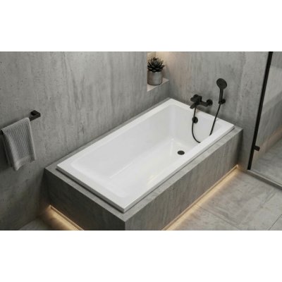 Erga Pureline-S 1700x700x400 mm ERG-V07-PURELINE-S-170x070-WH – Hledejceny.cz