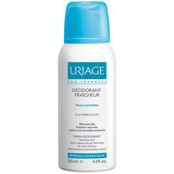 Uriage Hygiène deospray s 24 hodinovou ochranou (Alum Stone Natural Freshness with 24h efficacy) 125 ml