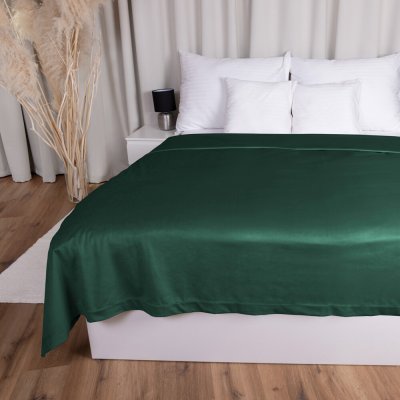 Biante Sametový přehoz na postel Velvet Premium SVP-044 Lesní zelená 140x220 cm – Hledejceny.cz