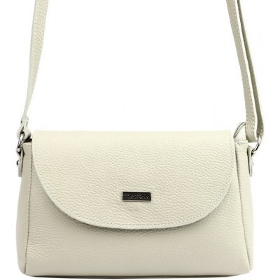 Mia More malá kožená crossbody kabelka no. 018 béžová – Hledejceny.cz