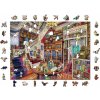 Puzzle Wooden city Stewart: Wish Upon a Wooden Bookshop 1000 dílků