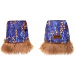 Emitex Rukavice Emmik Modré květinky – Zboží Dáma