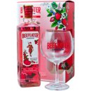 Beefeater Pink Gin 37,5% 0,7 l (dárkové balení 1 sklenice)