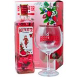 Beefeater Pink Gin 37,5% 0,7 l (dárkové balení 1 sklenice) – Zboží Mobilmania