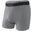 Boxerky, trenky, slipy, tanga Saxx Quest Quick Dry Mesh Boxer Brief Fly dark charcoal II