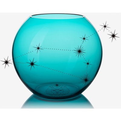 Skloglass Horoskop Váza 180mm LEV Barvy: Alexandrite – Hledejceny.cz