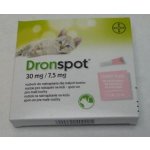 Dronspot Spot-on Cat 30 / 7,5 mg 2 x 0,35 ml – Sleviste.cz