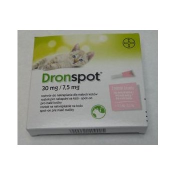 Dronspot Spot-on Cat 30 / 7,5 mg 2 x 0,35 ml