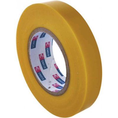EMOS F61516 Izolační páska PVC 15 mm x 10 m žlutá – Zboží Mobilmania
