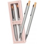 Diplomat pero kuličkové a mechanická tužka Silver 602506 – Zboží Živě