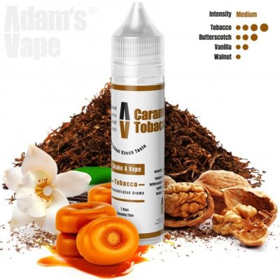 Adams vape Caramel Tobacco Shake & Vape 12 ml – Hledejceny.cz