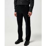 Wrangler Greensboro Black pánské Manšestráky Černé 112370723 – Zboží Dáma