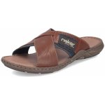 Rieker nazouváky 22099-25 hnědé – Zboží Dáma