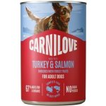 Carnilove paté Made with Turkey & Salmon 400 g – Sleviste.cz